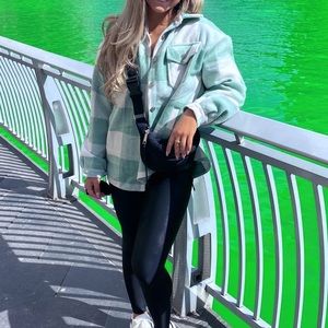 Mint Shacket